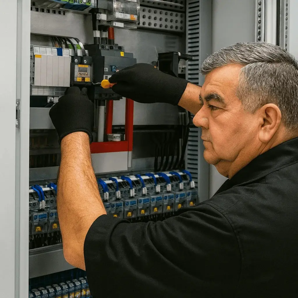 Wartung elektrischer Komponenten