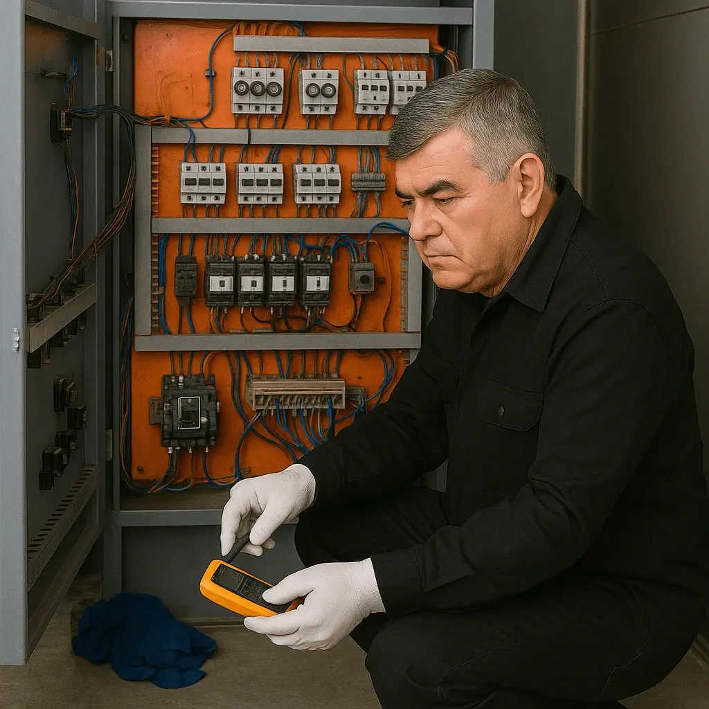 Elektroprofi bei der Planung